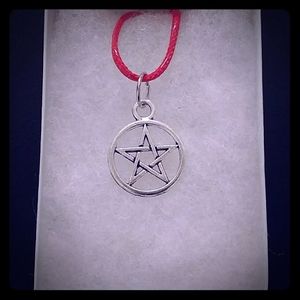 Silver Pentagram Necklace